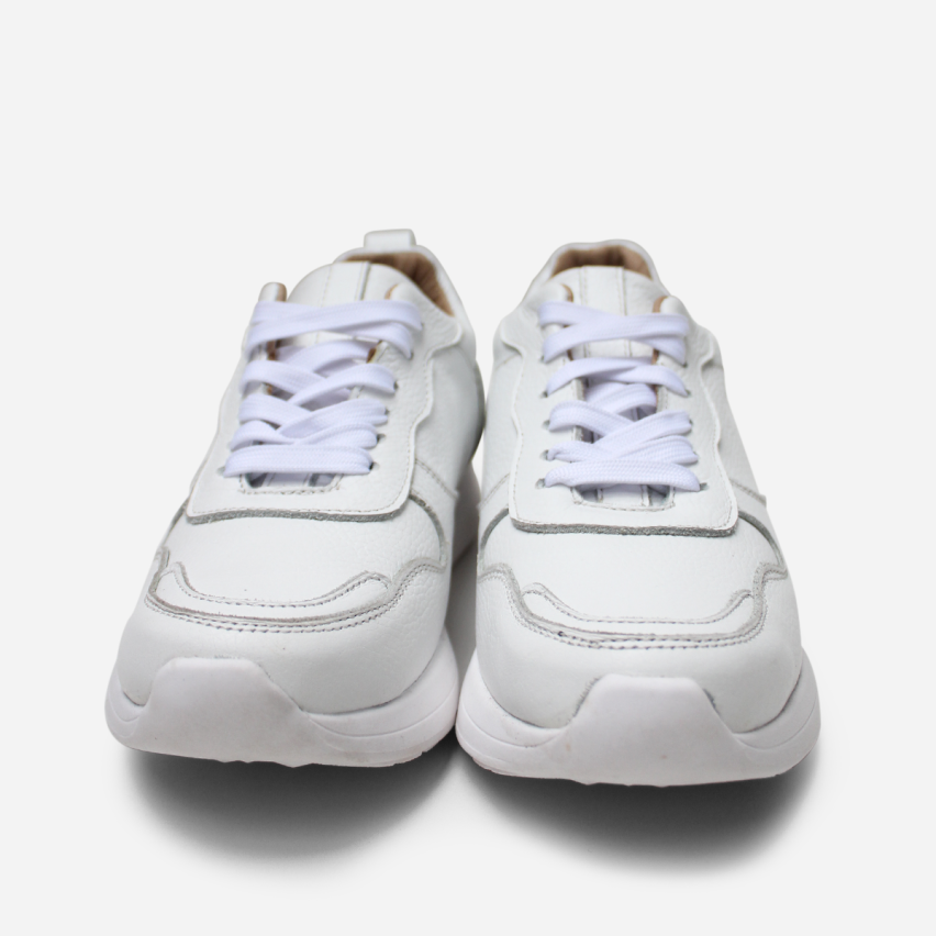 Zapatilla Escolar Puro Cuero 1102-1