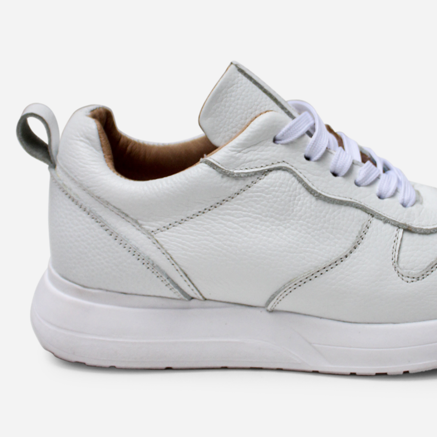 Zapatilla Escolar Puro Cuero 1102-1