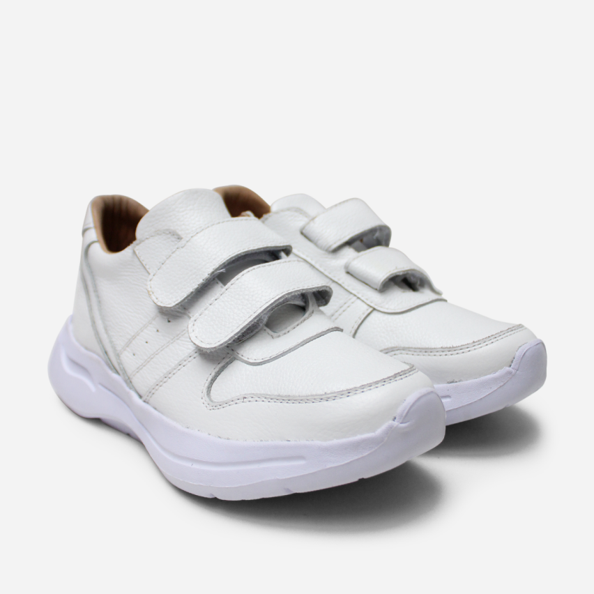 Zapatilla Escolar Puro Cuero 1057-2