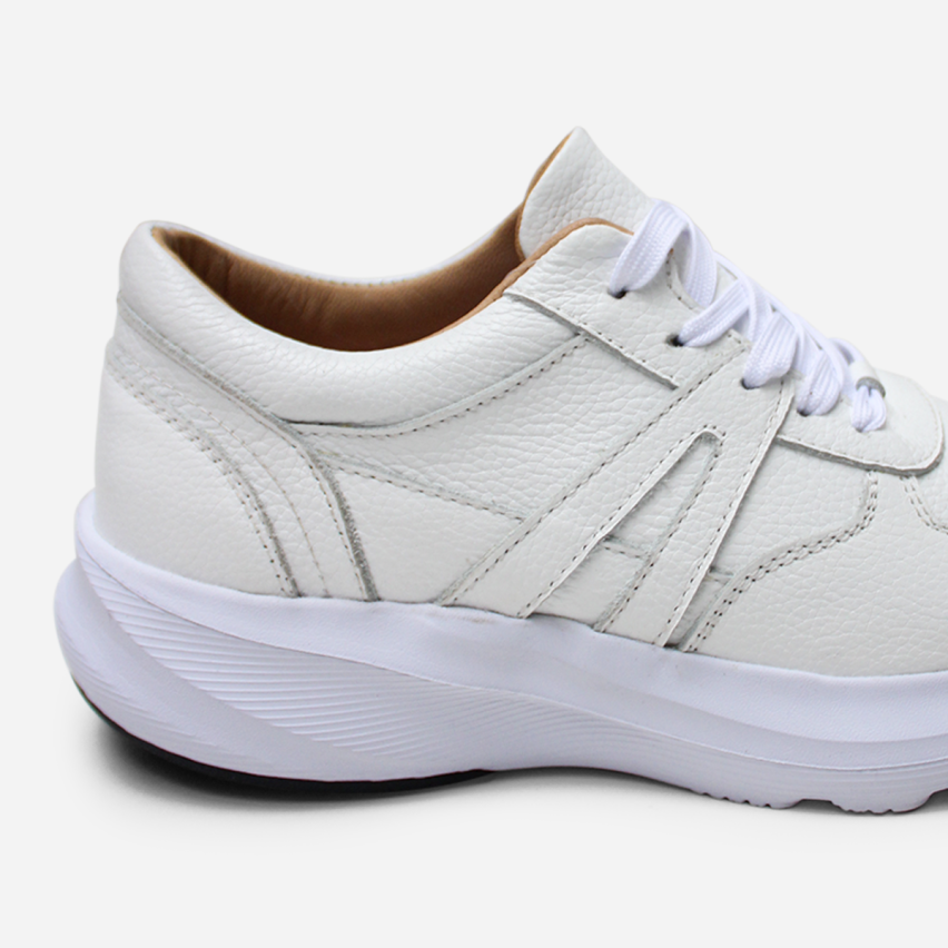 Zapatilla Escolar Puro Cuero 787