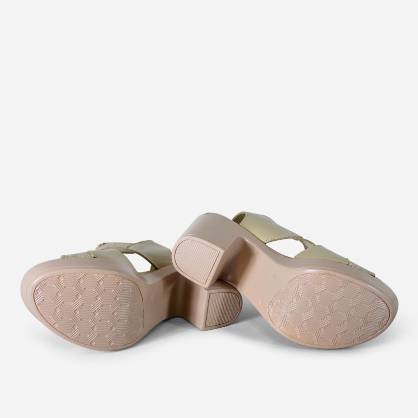 Sandalia Puro Cuero 1134 - Natural/Print