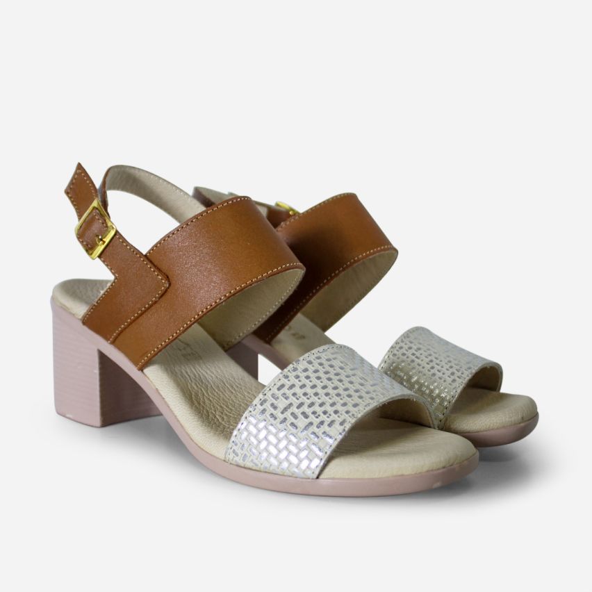 Sandalia Puro Cuero 845PU