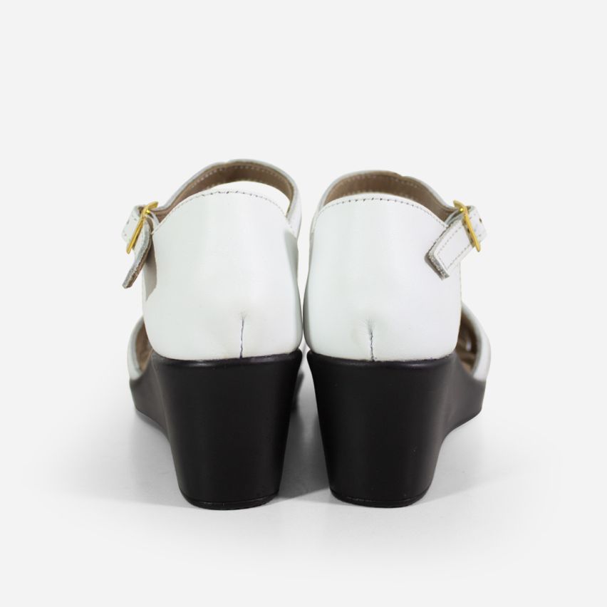 Sandalia Puro Cuero 285 - Blanco