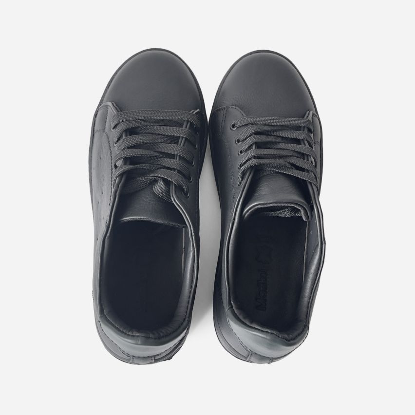 zapatilla  Puro Cuero  656 -  Negro