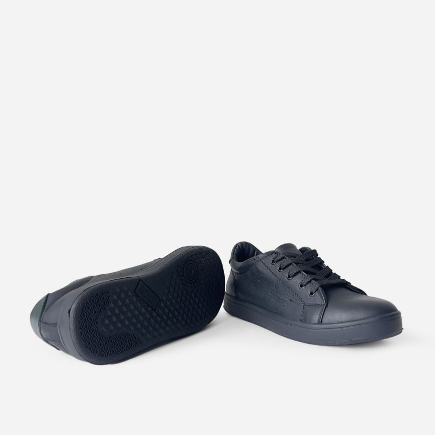 zapatilla  Puro Cuero  656 -  Negro