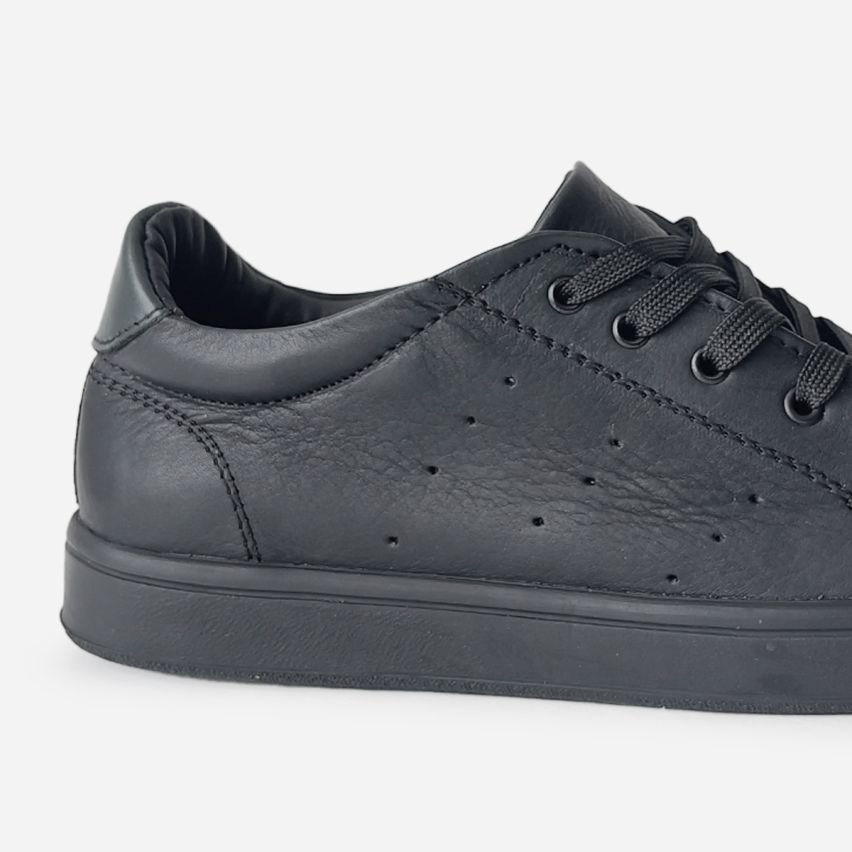 zapatilla  Puro Cuero  656 -  Negro