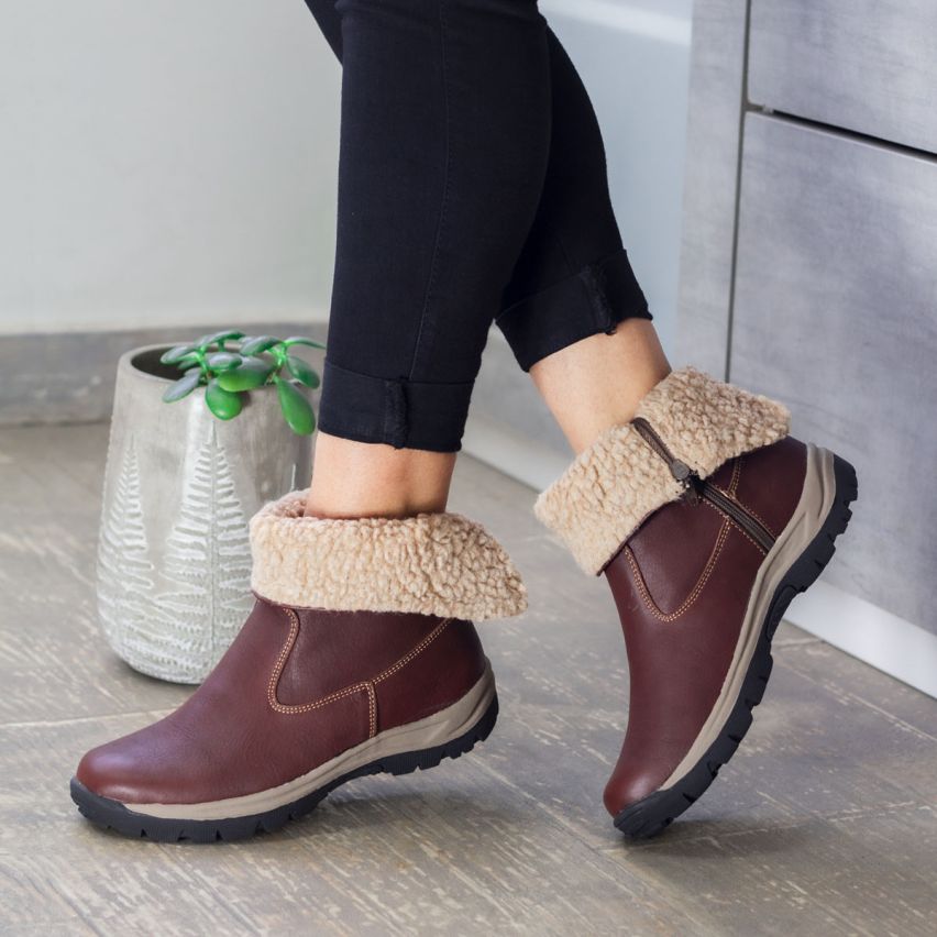 Bota puro cuero 419