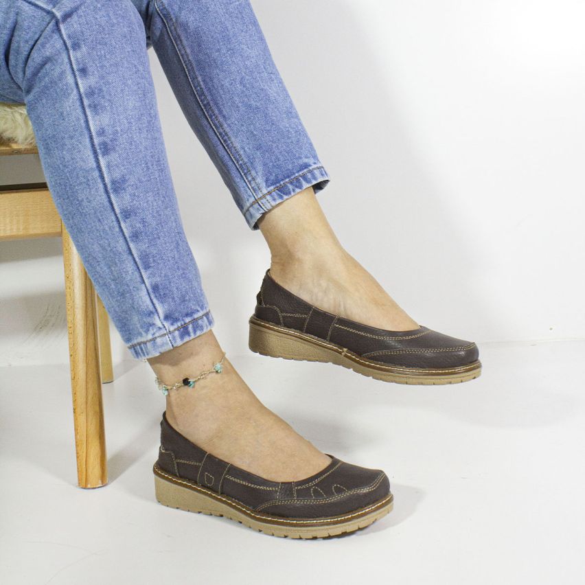 Mocasín Puro Cuero 455