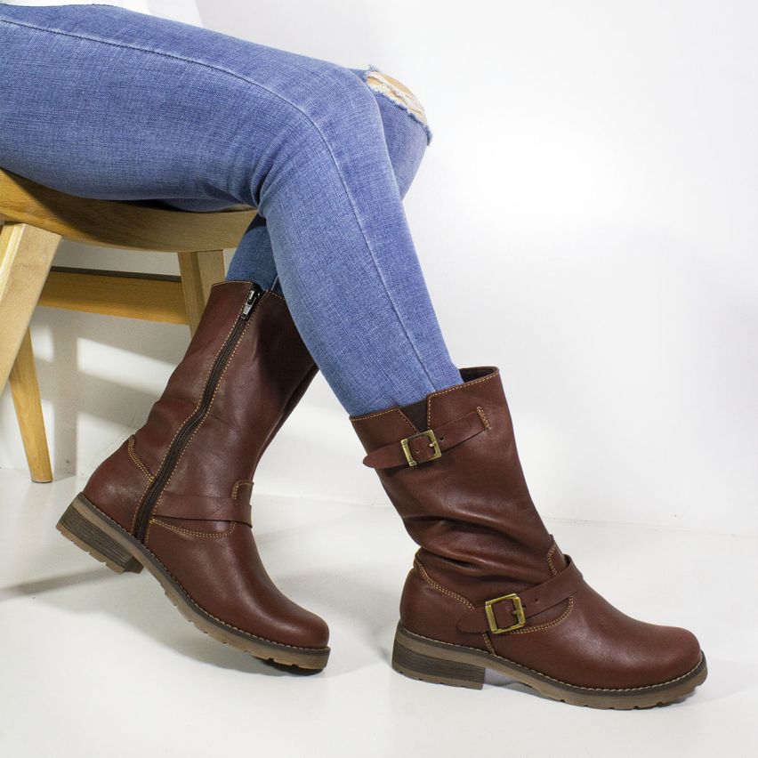 Bota Puro Cuero 466 