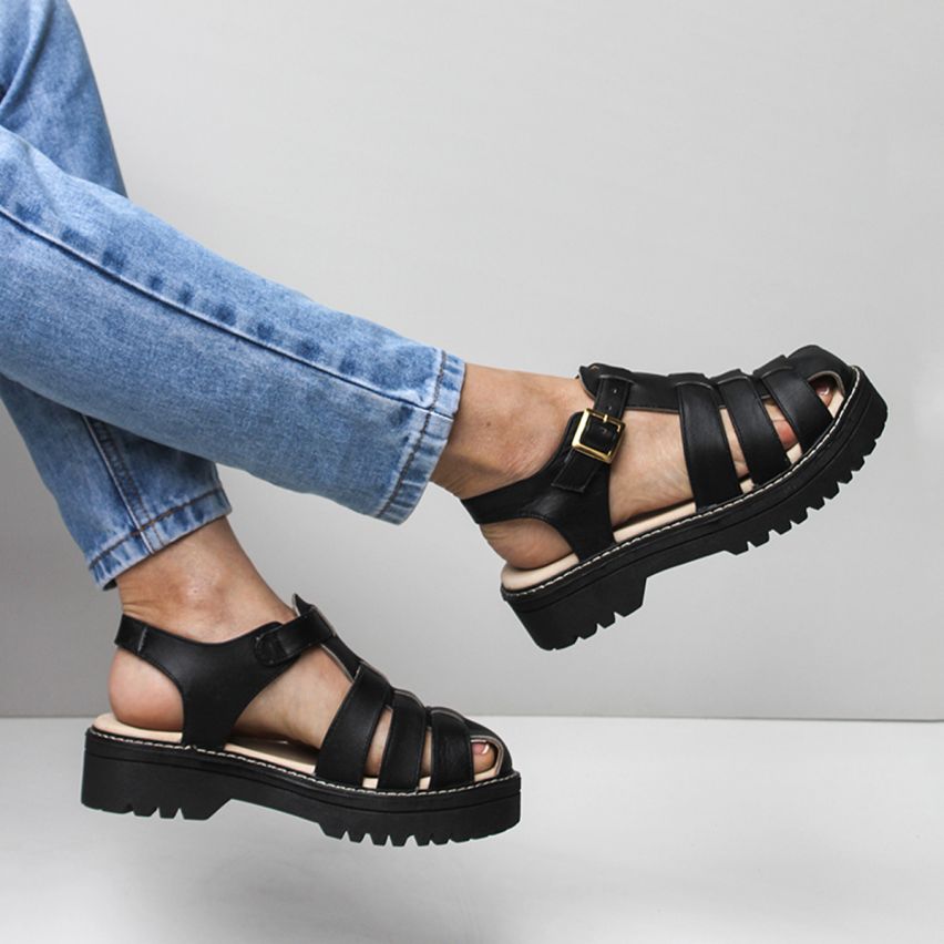 Sandalia Puro Cuero 603