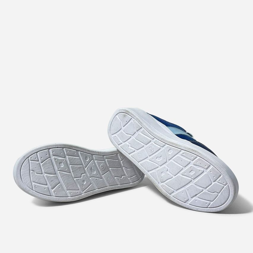 Zapatilla Puro Cuero 508 Azul