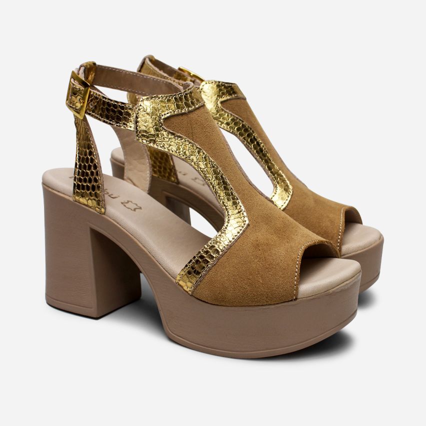 Sandalia Puro Cuero 1024