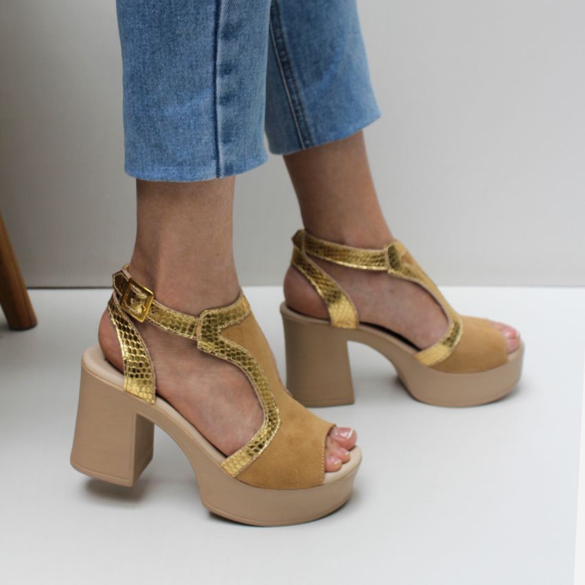 Sandalia Puro Cuero 1024