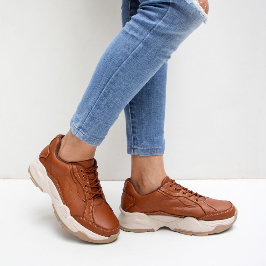Zapatilla Puro Cuero 562