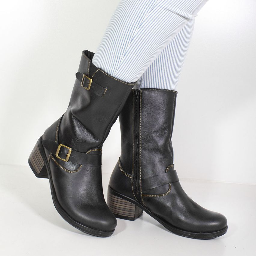 Bota puro cuero 585