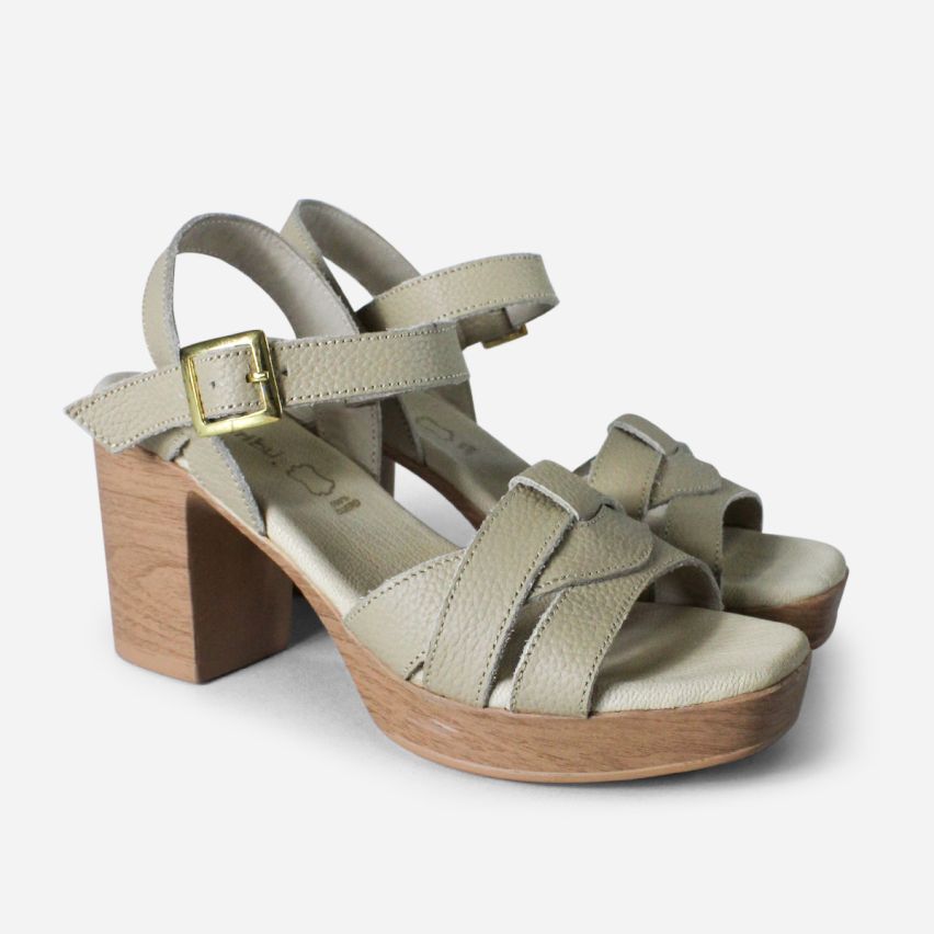 Sandalia Puro Cuero 770PU - Maiz