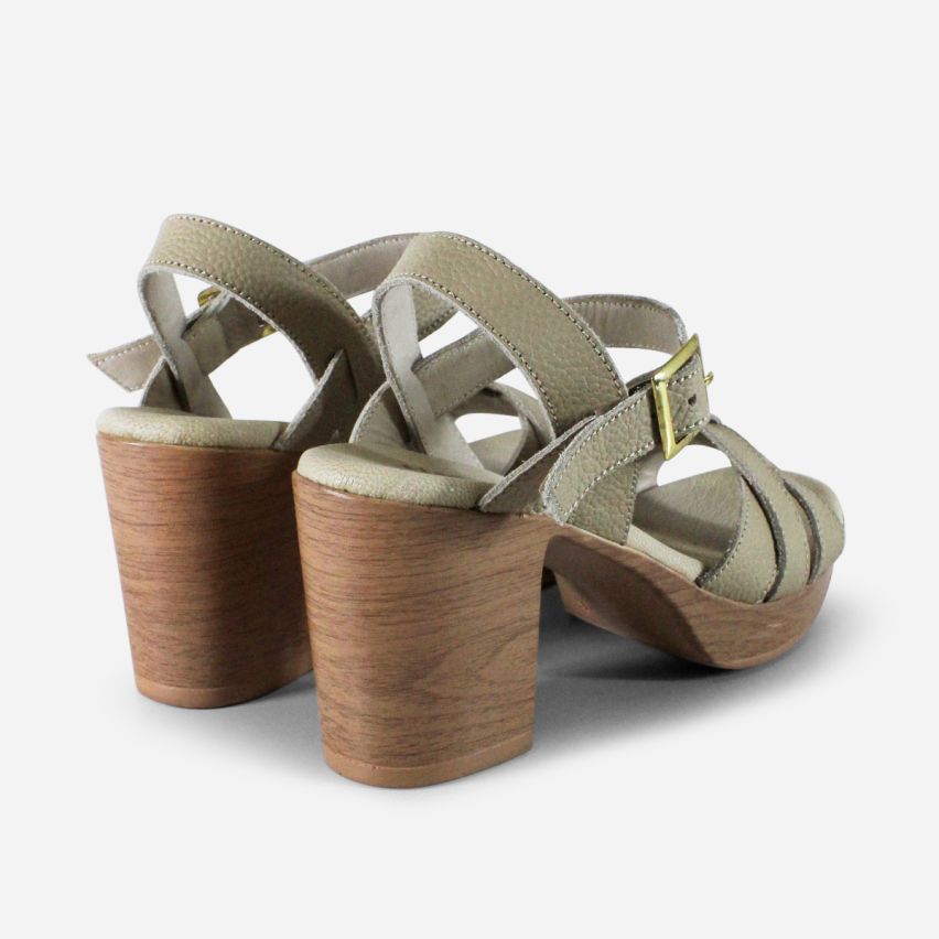 Sandalia Puro Cuero 770PU - Maiz