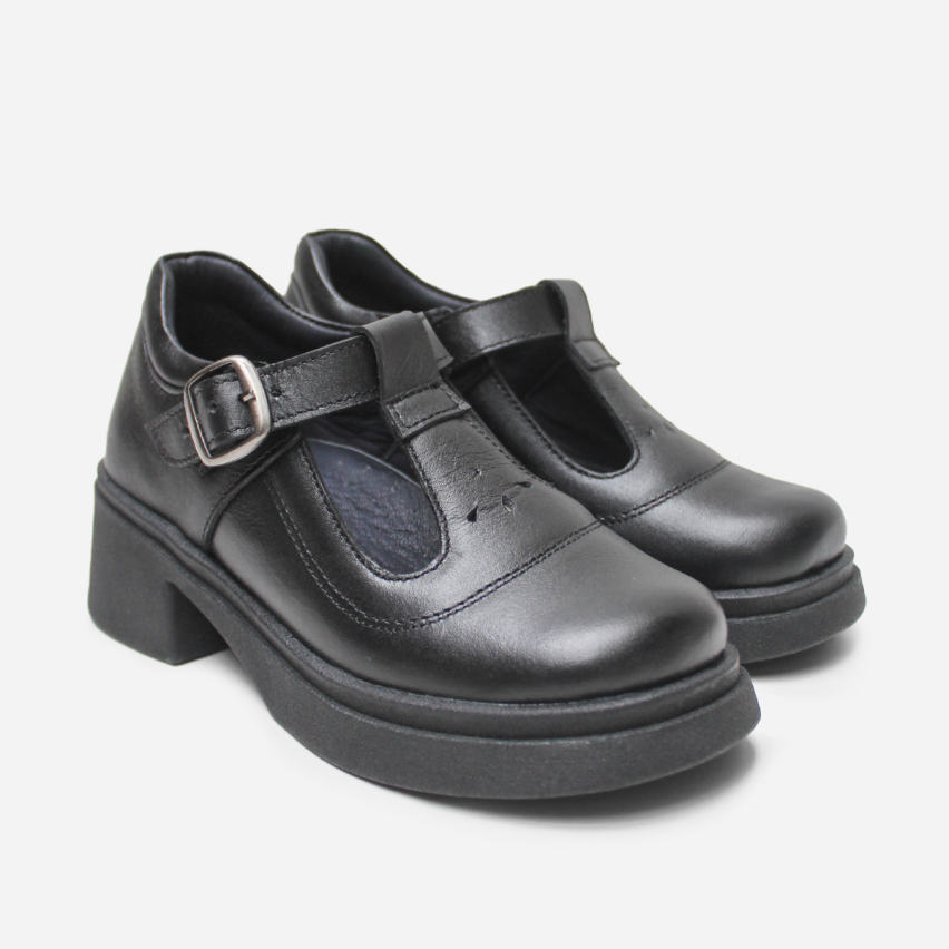 Zapato Escolar Puro Cuero 1100-TC3