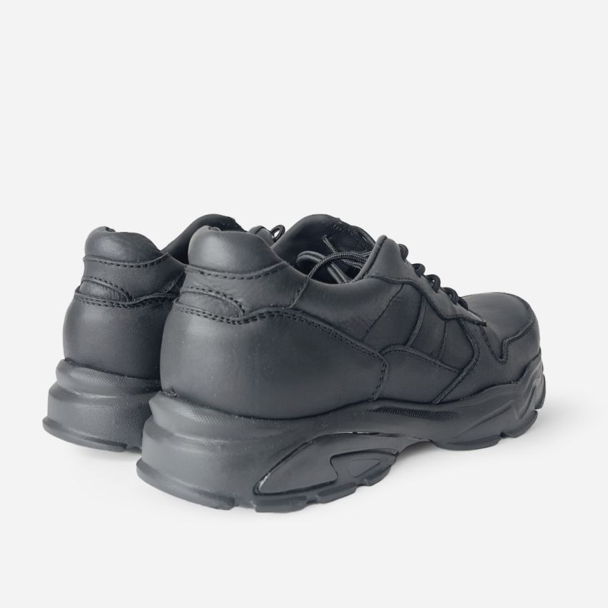 zapatilla  Puro Cuero 785 -  Negro