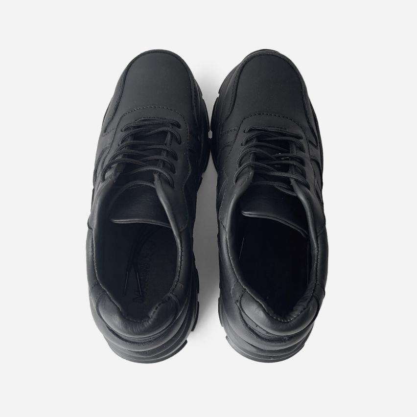 zapatilla  Puro Cuero 785 -  Negro