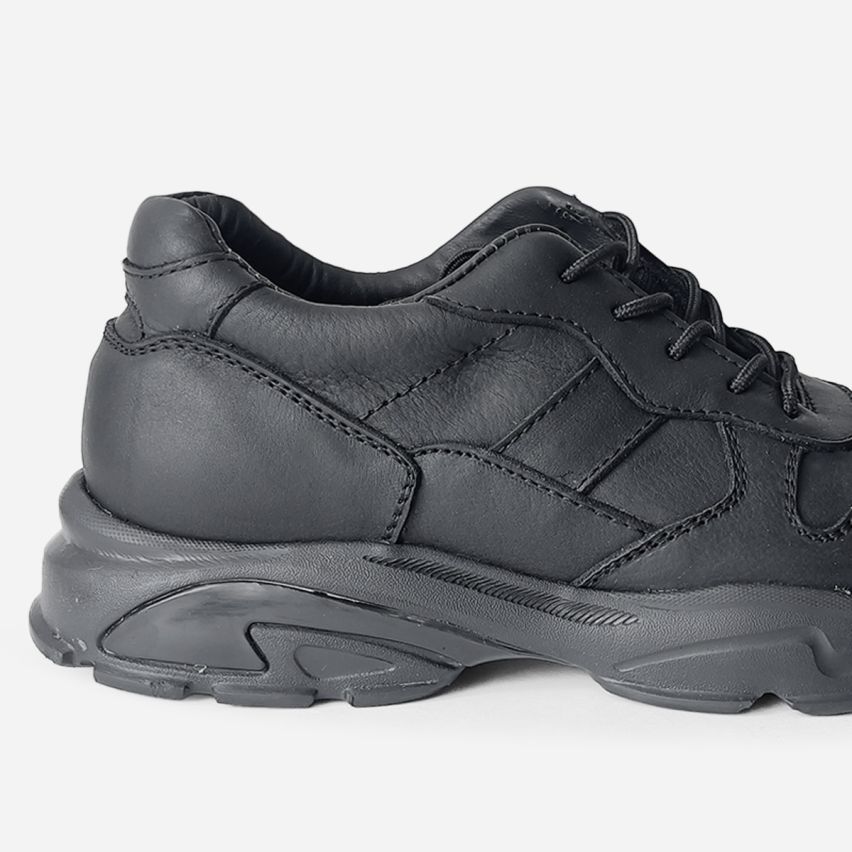 zapatilla  Puro Cuero 785 -  Negro