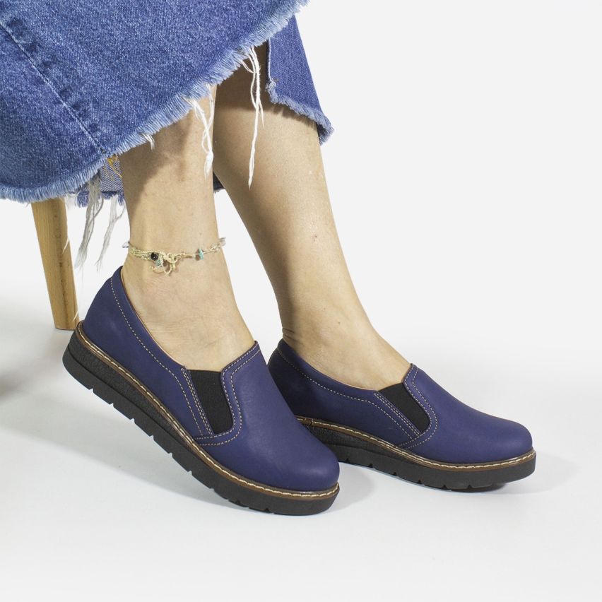 Zapato Puro Cuero 637 Pv