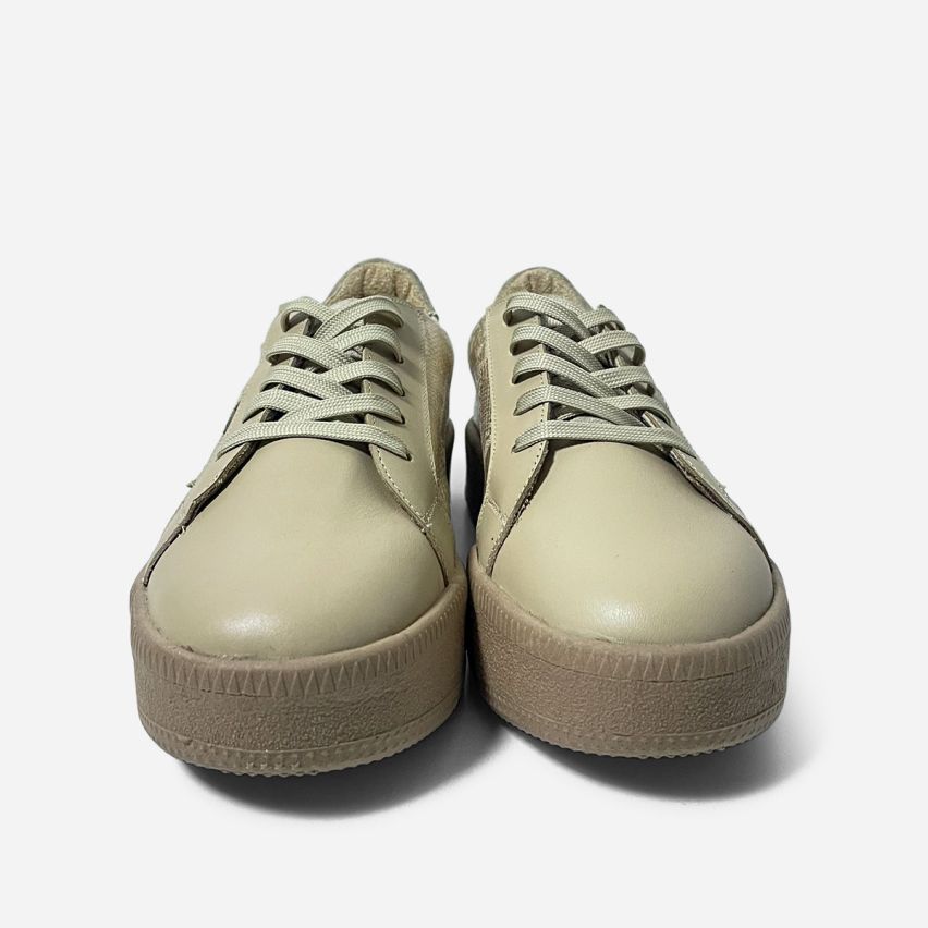 Zapatilla Puro Cuero 656 Pitón