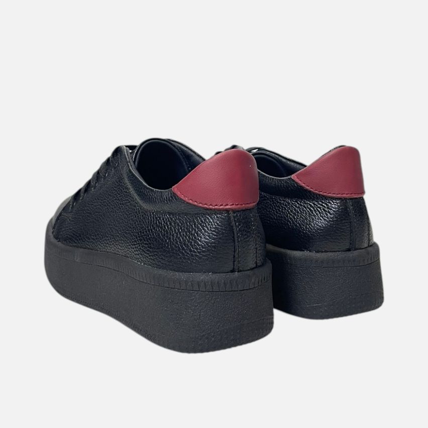 Zapatilla Puro Cuero 656 neg