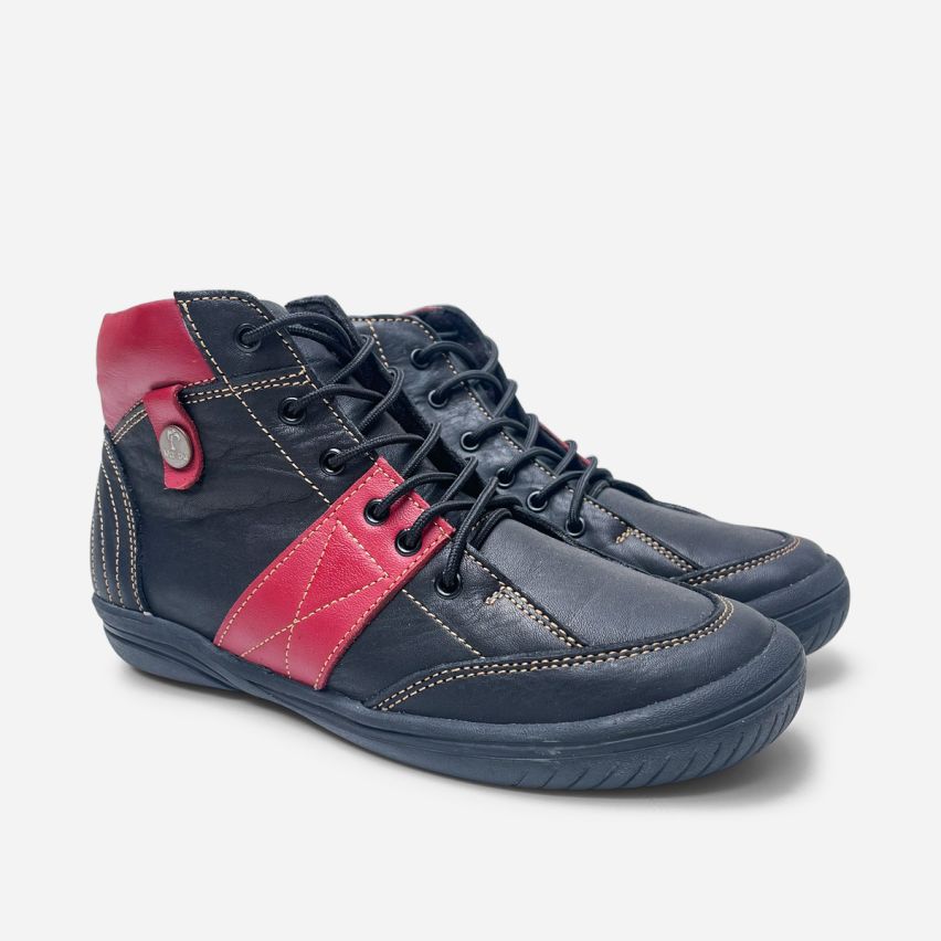 Botin Puro Cuero 672 Negro