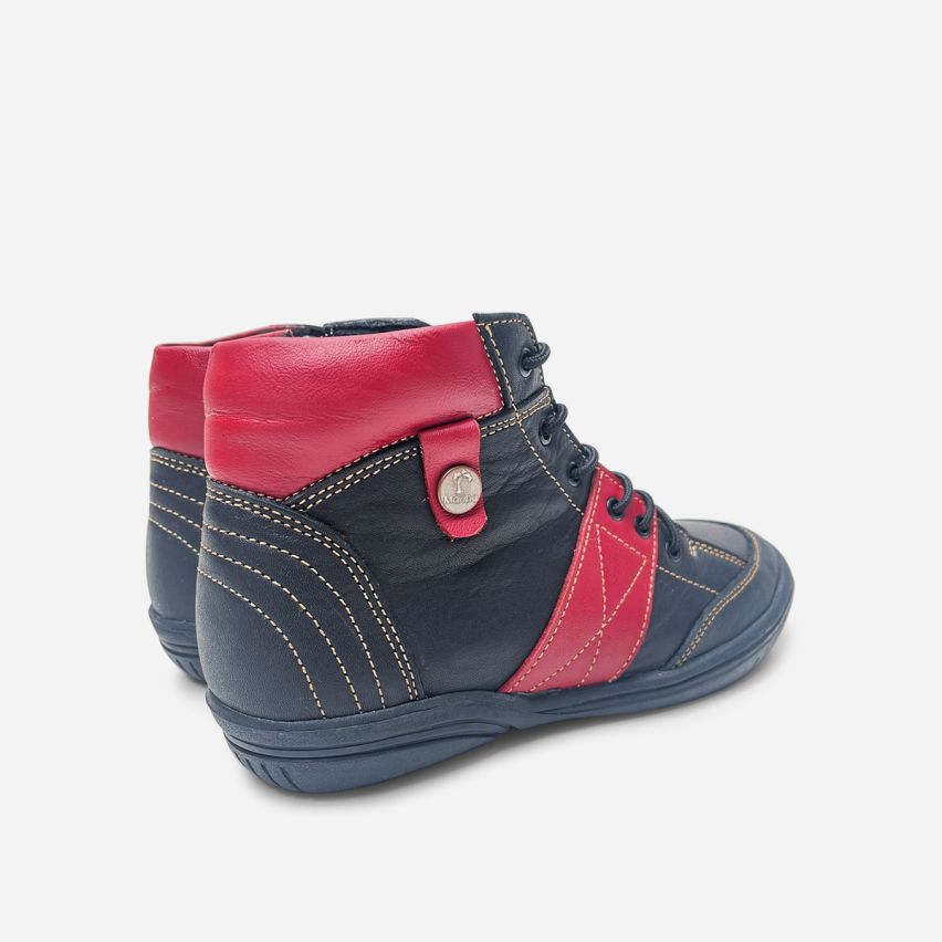 Botin Puro Cuero 672 Negro