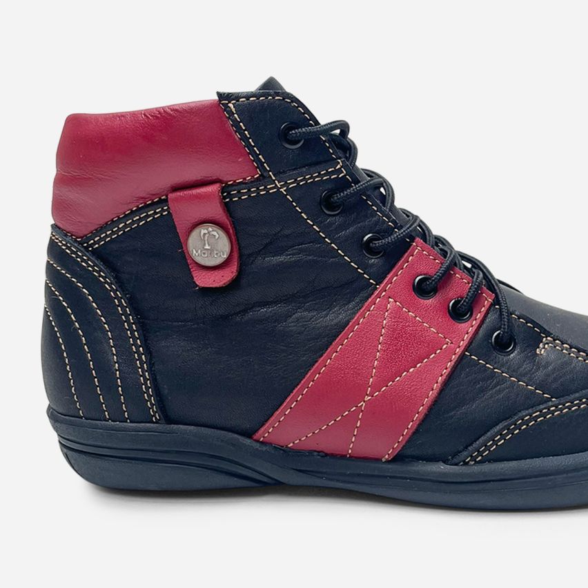 Botin Puro Cuero 672 Negro