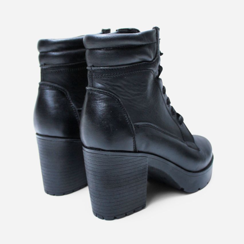 Botin Puro Cuero 682 Negro