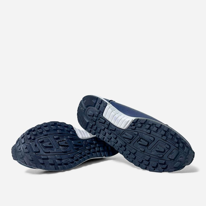 Zapato Puro Cuero 685 Azul