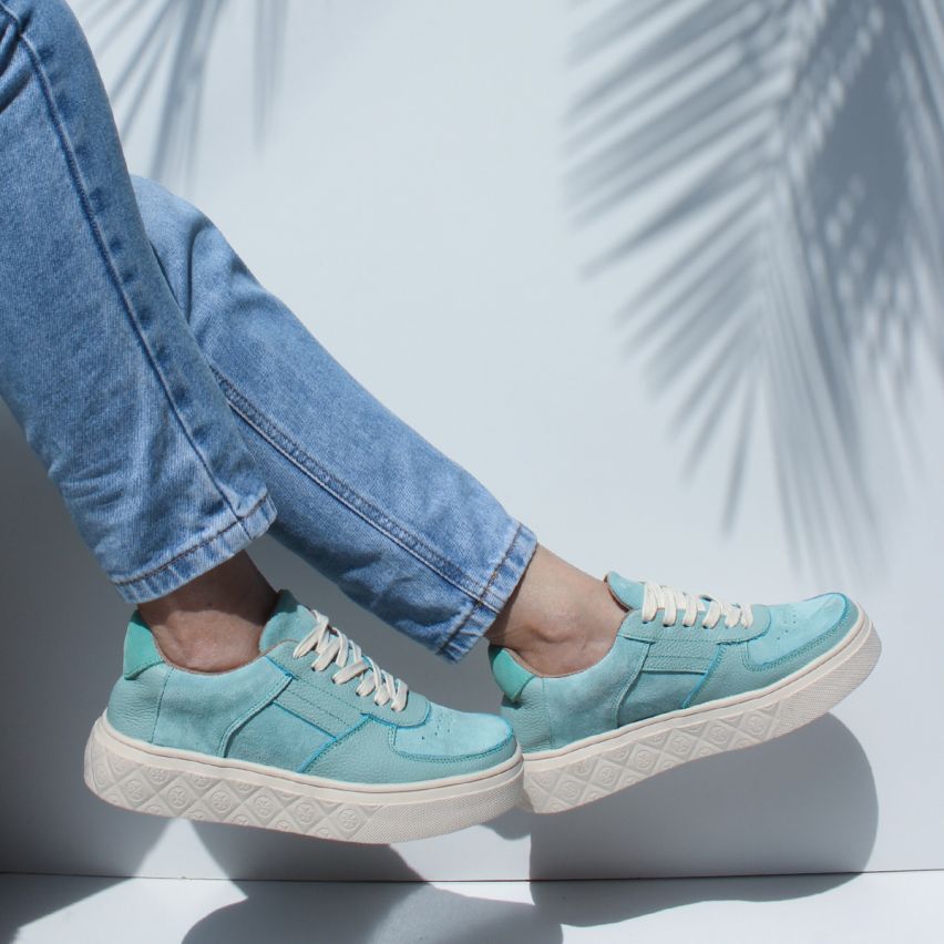 Zapatilla Puro Cuero 1048