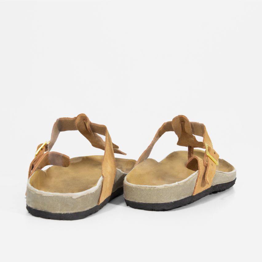 Sandalia Puro Cuero 700 - MELÓN