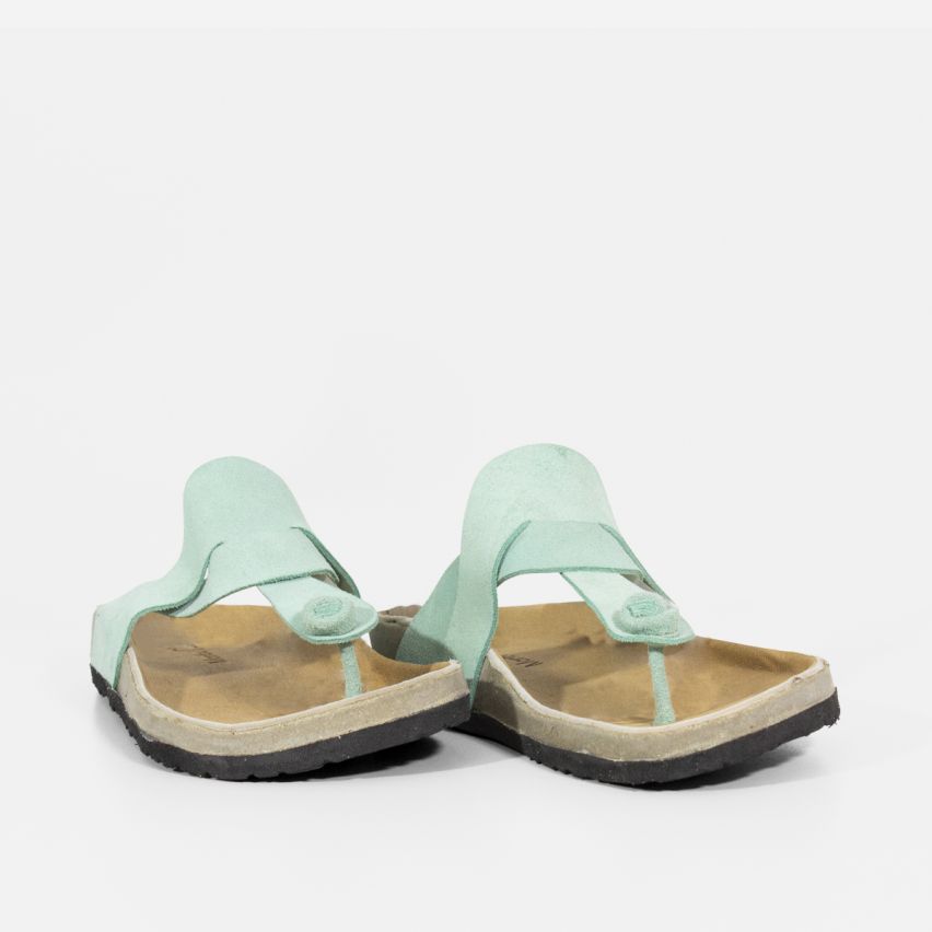 Sandalia Puro Cuero 701 - MENTA