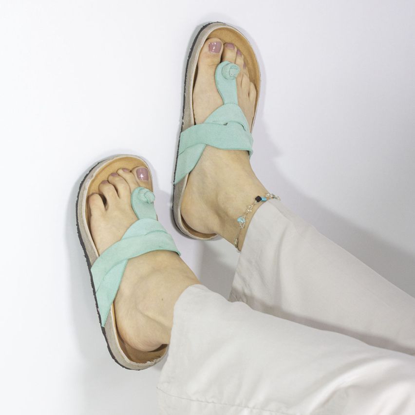 Sandalia Puro Cuero 701 - MENTA