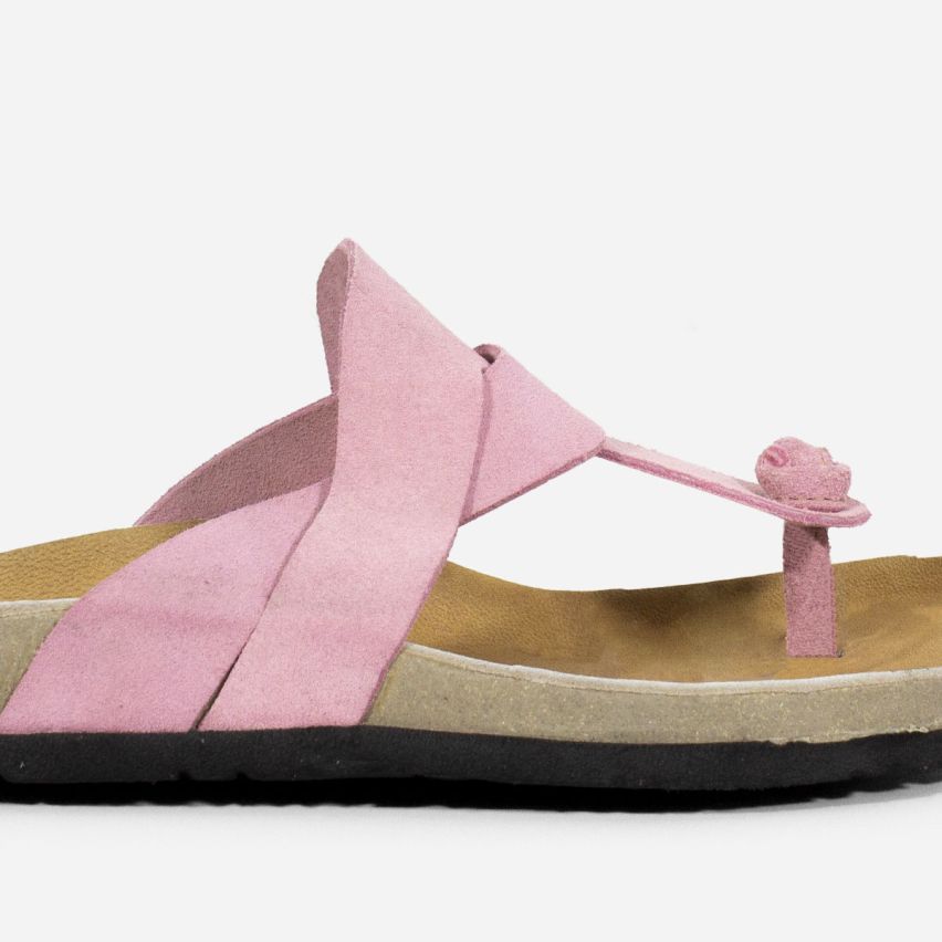 Sandalia Puro Cuero 701 - ROSA