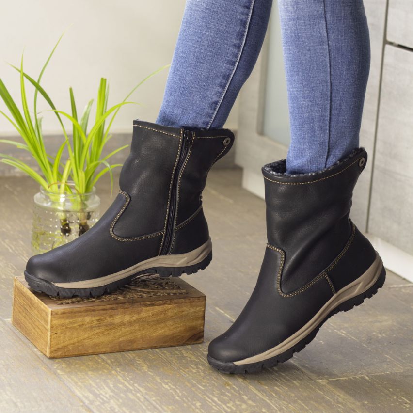 Bota puro cuero 419