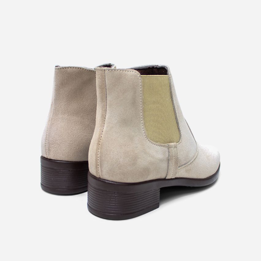 Botin Puro Cuero 732 Blanco