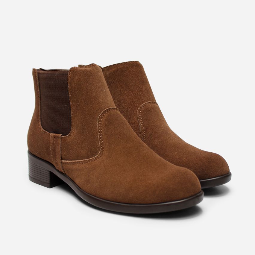 Botin Puro Cuero 732 Marrón