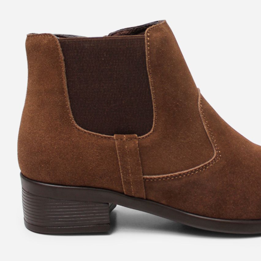 Botin Puro Cuero 732 Marrón