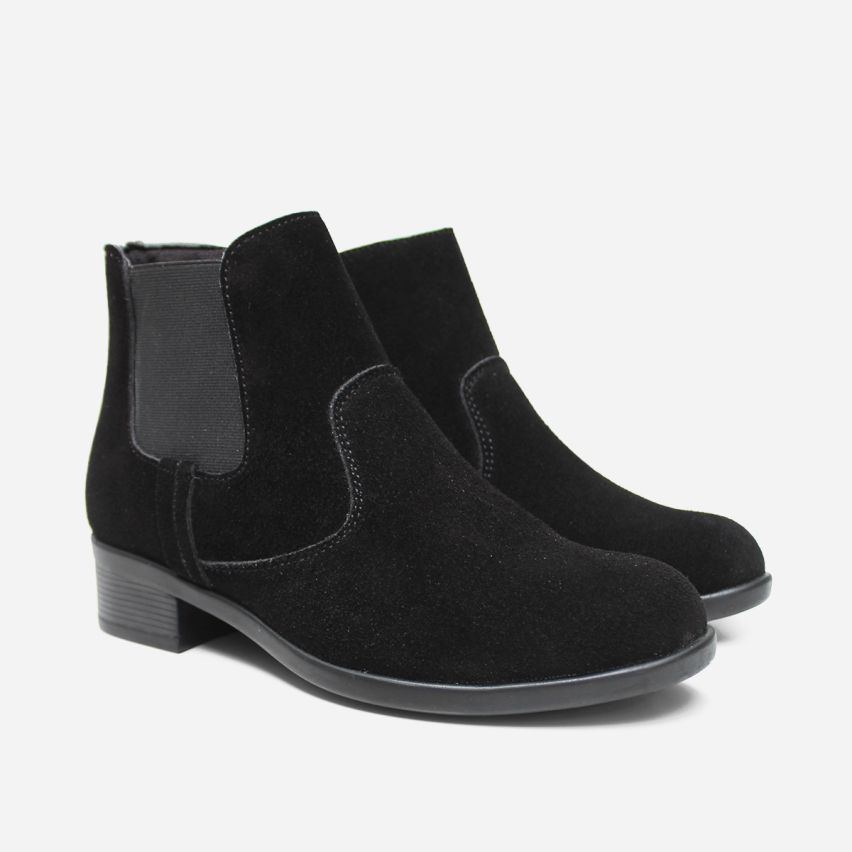 Botin Puro Cuero 732 Negro