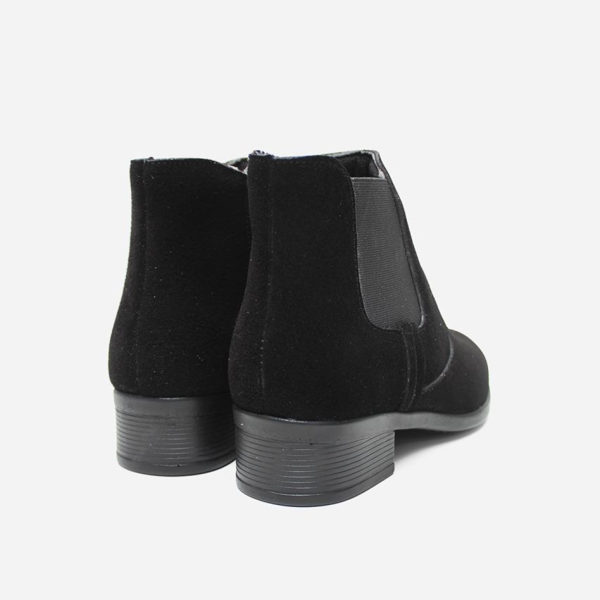 Botin Puro Cuero 732 Negro
