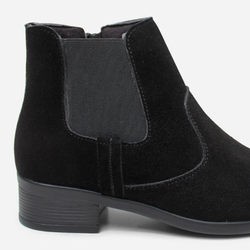 Botin Puro Cuero 732 Negro