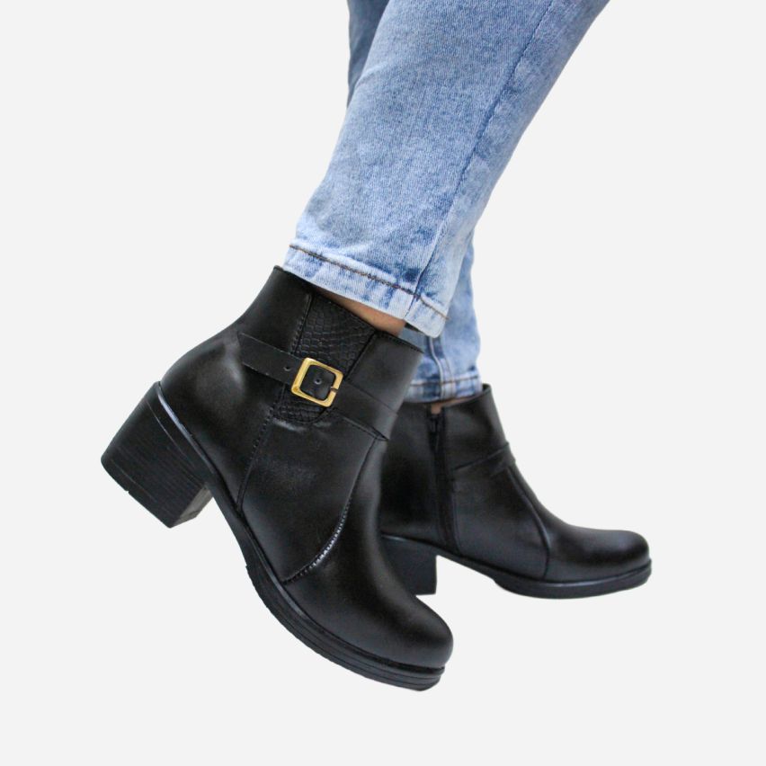 Botin Puro Cuero 735 P