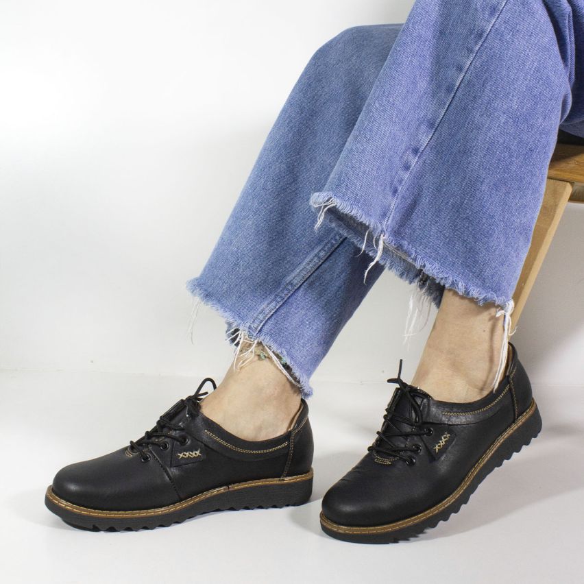 Zapato Puro Cuero 736