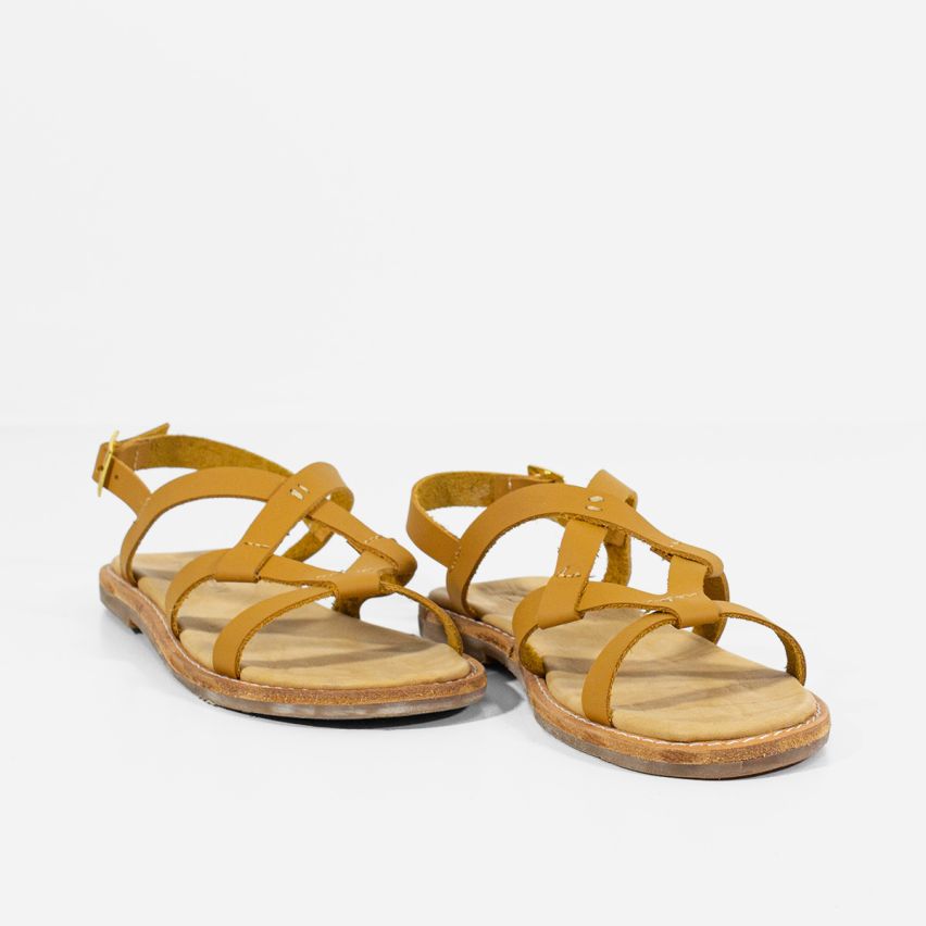 Sandalia Puro Cuero 738 - NATURAL