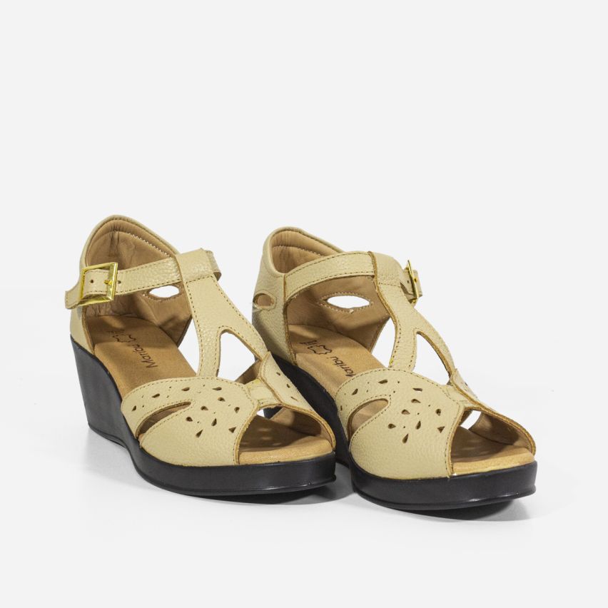 Sandalia Puro Cuero 750 - NATURAL