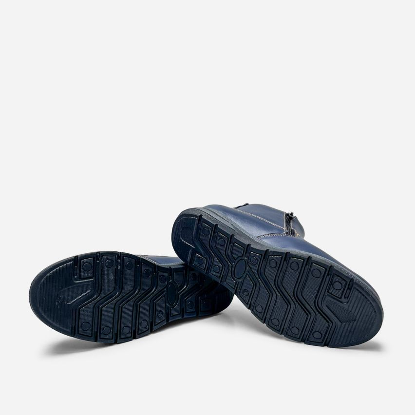 Botin Puro Cuero 790 Azul